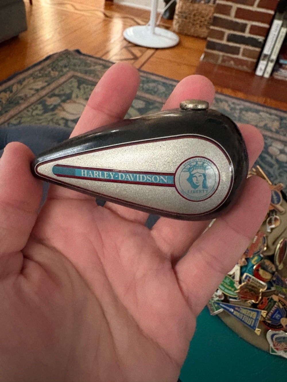 Harley-Davidson Liberty tank magnet vintage